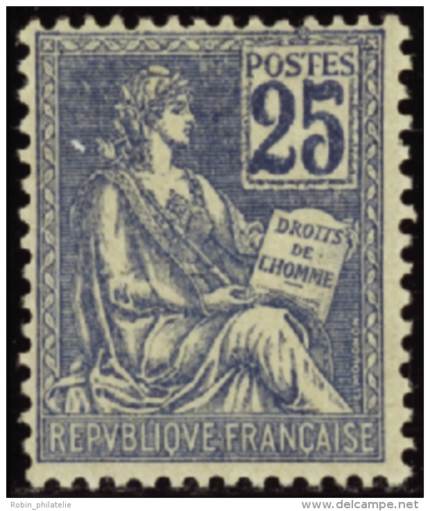 N°114 25c Bleu   Qualité:** Cote:375&euro; - Other & Unclassified