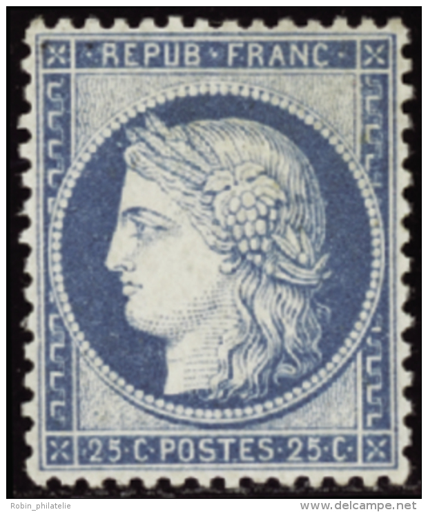 N°60 A 25c Bleu  Type 1   Qualité:* Cote:200&euro; - Other & Unclassified