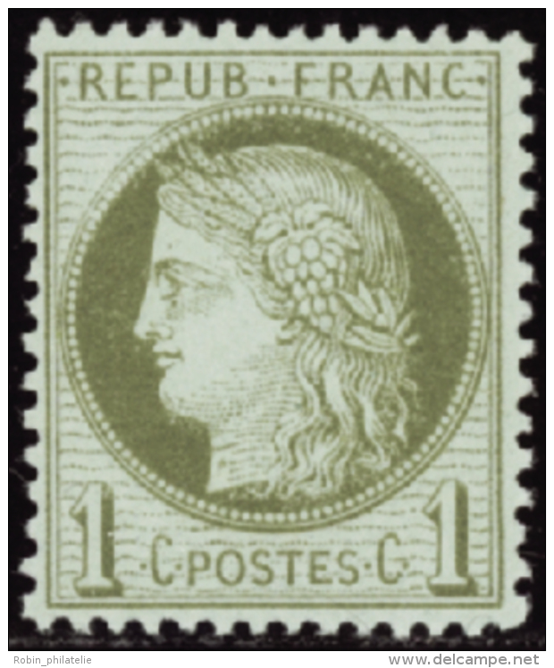 N°50 1c Vert-olive   Qualité:** Cote:100&euro; - Other & Unclassified