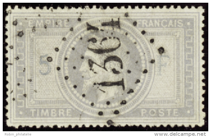 N°33 5f Violet-gris TB   Qualité:OBL Cote:1100&euro; - Altri & Non Classificati