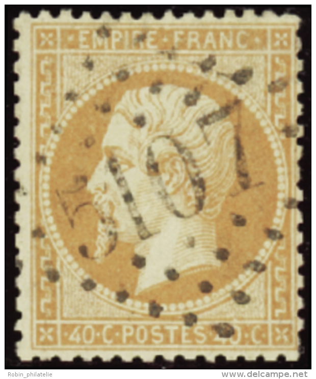 N°23 40c Orange Obl 5107" Tunis TB  " Qualité:OBL Cote:.....&euro; - Altri & Non Classificati