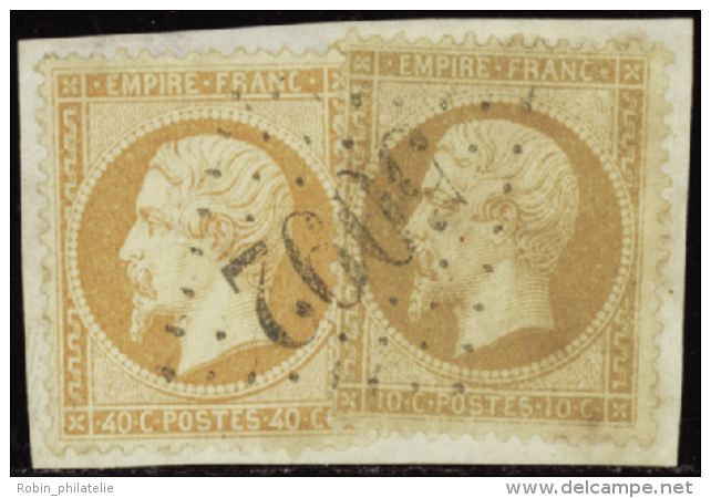 N°21 +23 Obl 5092" Mersina Sur Fragment TB  " Qualité:OBL Cote:.....&euro; - Altri & Non Classificati