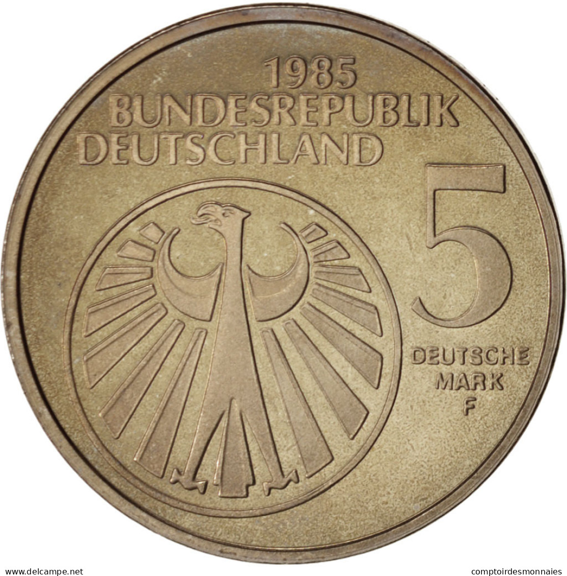 Monnaie, République Fédérale Allemande, 5 Mark, 1985, Stuttgart, Germany - Commémoratives