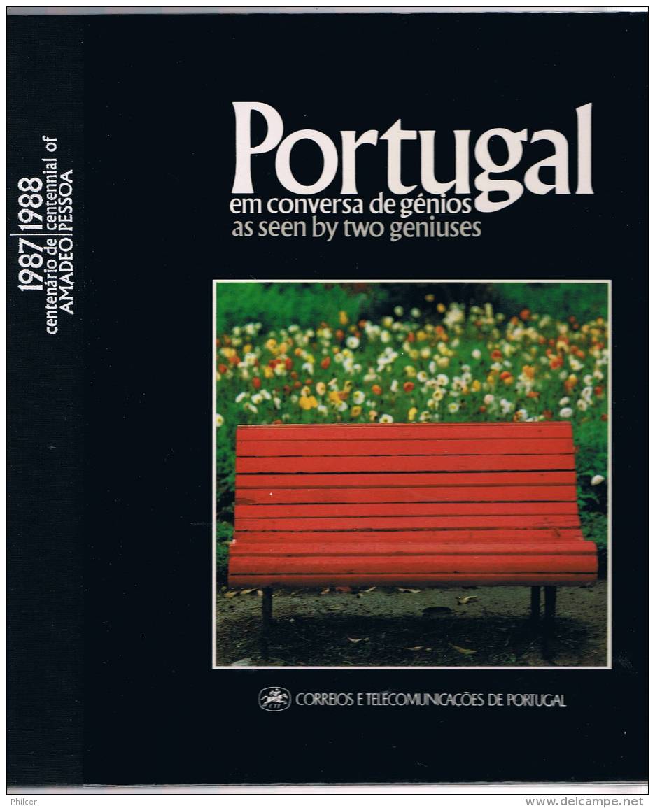 Portugal, 1988, Portugal Em Conversas De Génio - Boek Van Het Jaar