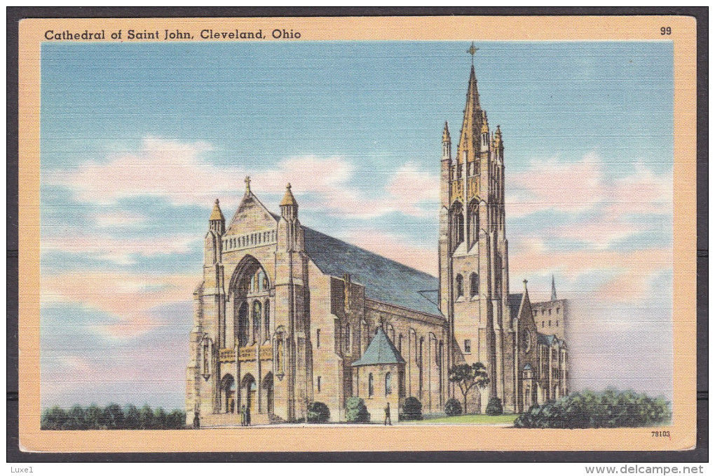 USA ,  CLEVELAND ,  OLD  POSTCARD - Cleveland