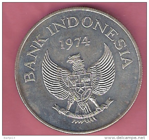 INDONESIE  2000 RUP. 1974 SILVER UNC WWF JAVAN TIGER - Indonesia