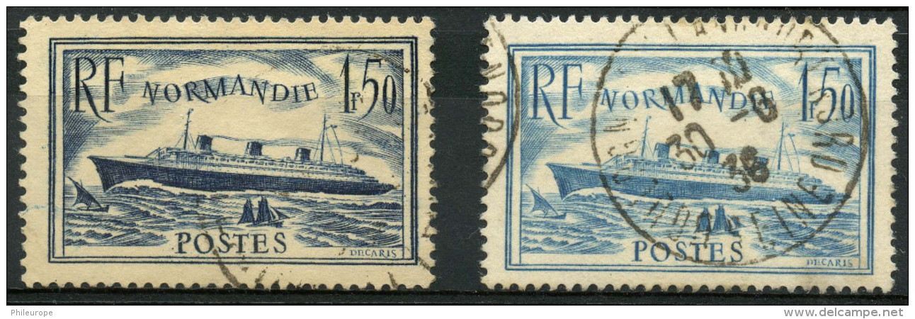 France (1935) N 299 à 300 (o) - Oblitérés