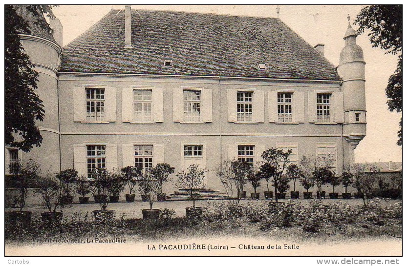 42 LA PACAUDIERE  Château De La Salle - La Pacaudiere