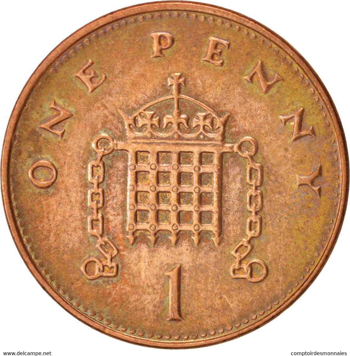 Monnaie, Grande-Bretagne, Elizabeth II, Penny, 2000, SUP, Copper Plated Steel - 1 Penny & 1 New Penny