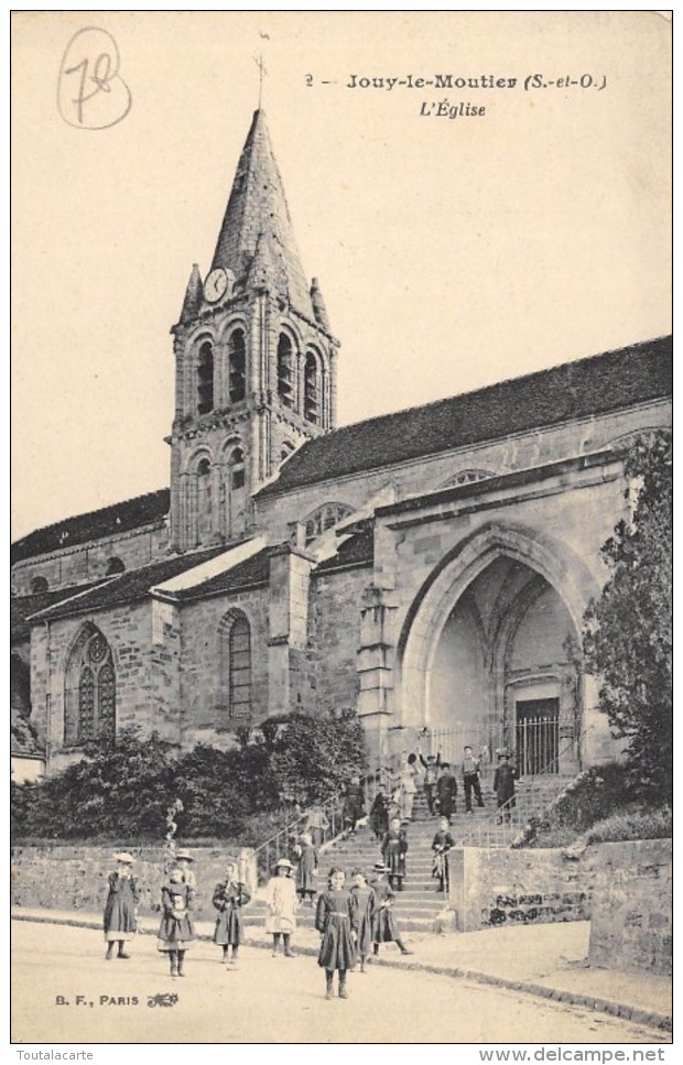 CPA 95 JOUY LE MOUTIER L EGLISE - Jouy Le Moutier