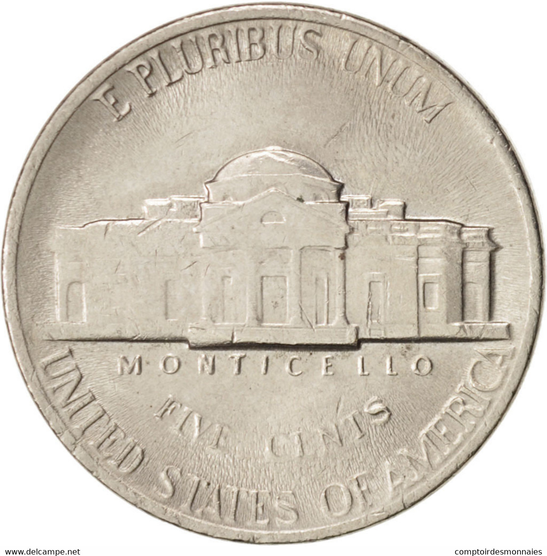 Monnaie, États-Unis, Jefferson Nickel, 5 Cents, 1995, U.S. Mint, Philadelphie - 1938-…: Jefferson