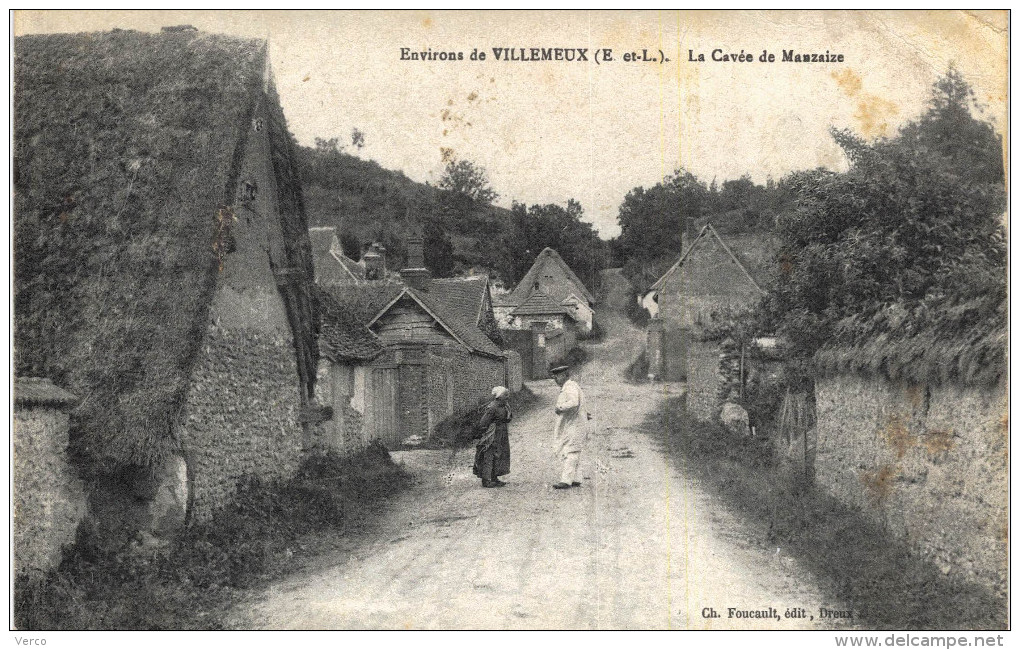 Carte Postale Ancienne De VILLEMEUX - Villemeux-sur-Eure