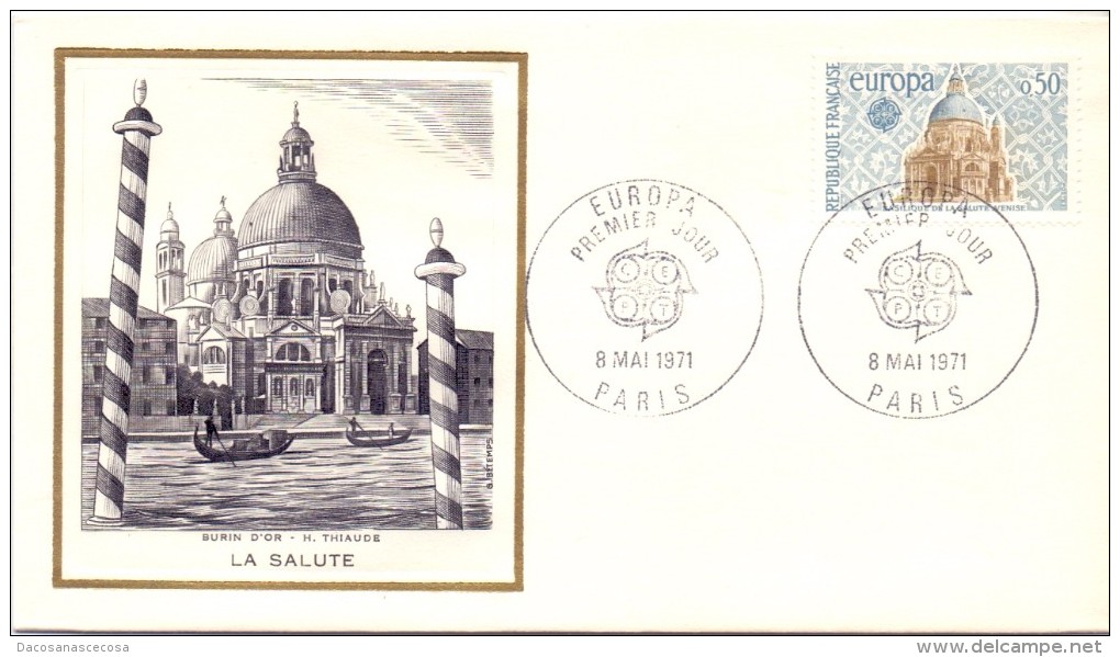 FDC -  FRANCIA - EUROPA  - ANNO 1971 - 1971