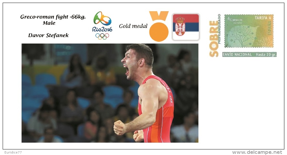 Spain 2016 - Olympic Games Rio 2016 - Gold Medal Fight Male Serbia Cover - Otros & Sin Clasificación