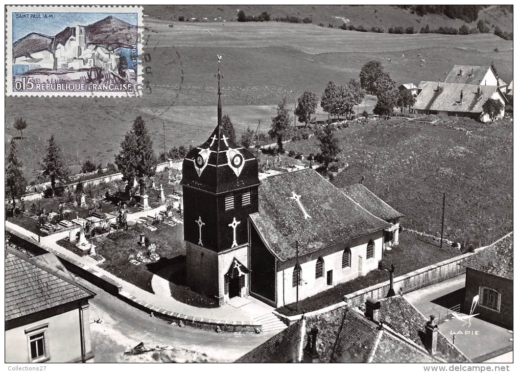 25-OYE-ET-PALLET- VUE DU CIEL L'EGLISE - Autres & Non Classés