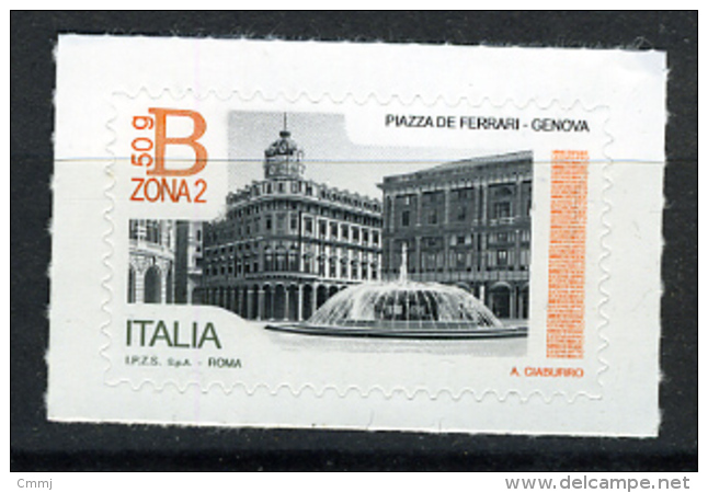2016 -  Italia - Italy - Piazza De Ferrari In Genova  € 3,70 -  Mint - MNH - 2011-20: Neufs