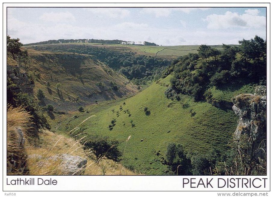 1 AK England * Lathkill Dale Im Peak-District-Nationalpark * - Derbyshire