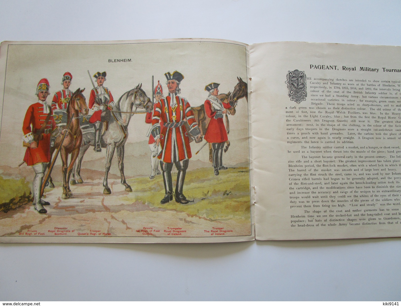 Souvenir Of The ROYAL MILITARY TOURNAMENT (16 Pages) - Esercito Britannico