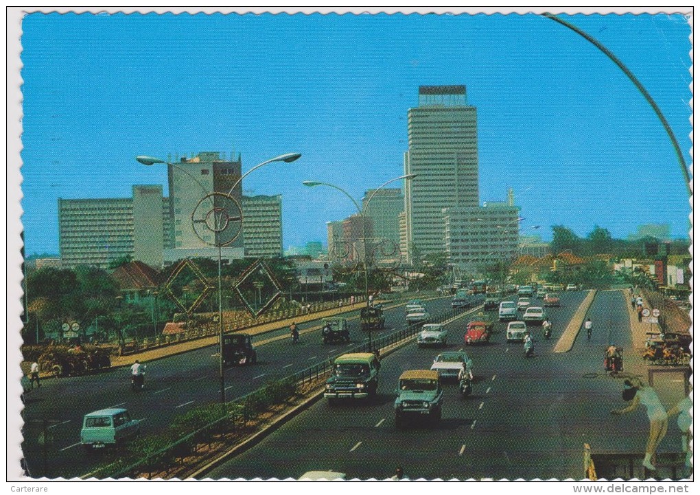 INDONESIE,INDONESIA,ASIE,ASIA;JAKARTA,DJAKARTA,ROAD,ROUTE - Indonesië