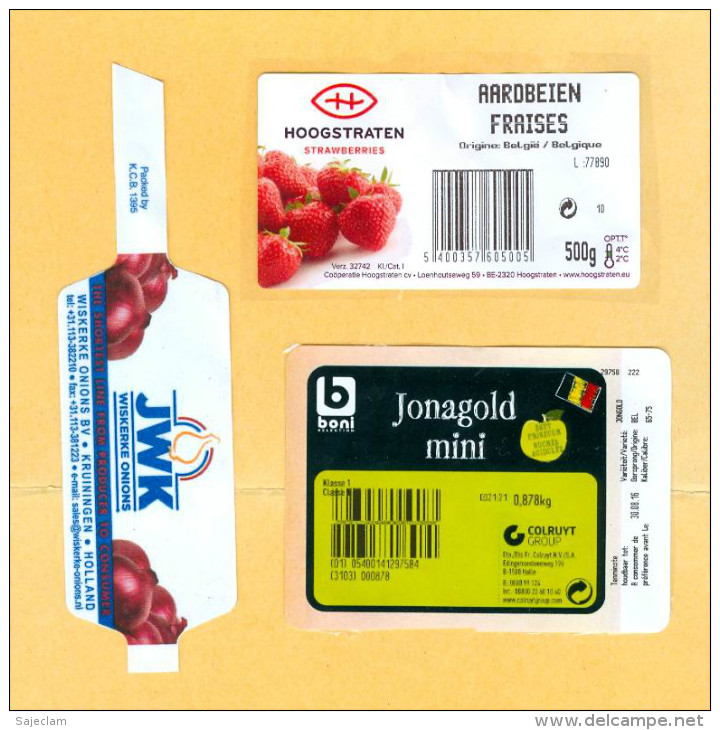 3 étiquettes Fruit + Légume (labels) - Fruits & Vegetables