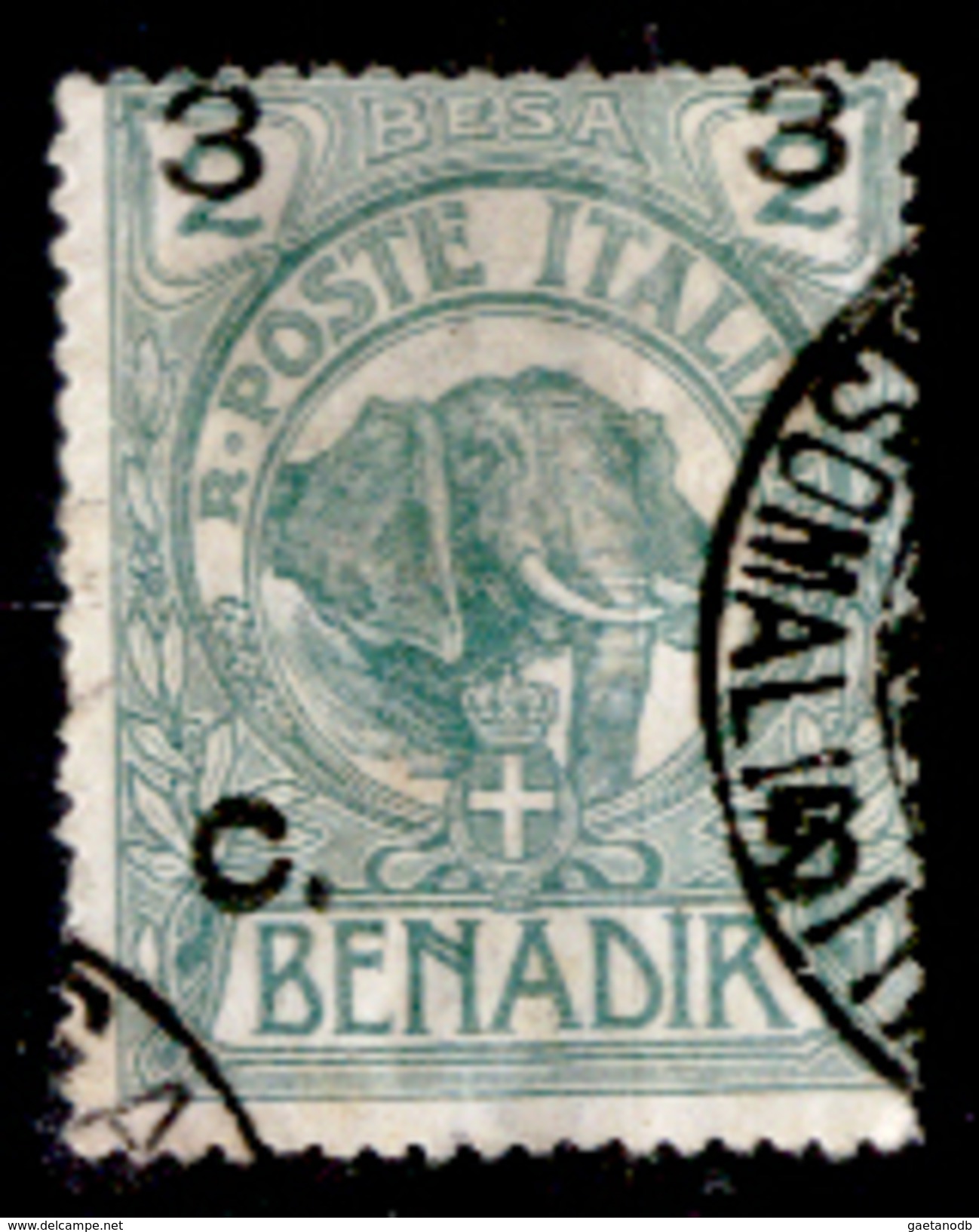 Italia-F01383 - Somalia 1922: Sassone N. 24 (o) Used -Privo Di Difetti Occulti. - Somalia