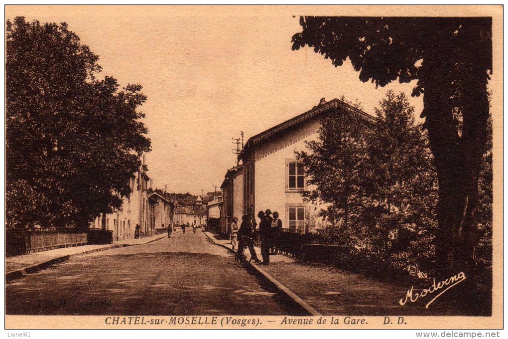 CHATEL-sur-MOSELLE : (88) Avenue De La Gare - Chatel Sur Moselle