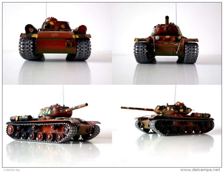 Vintage Russian 1976 TANK KV-85 Kliment Voroshilov 1/30 AWARD ORIGINAL HAND MADE OLD SUPERB N:9 - Panzer