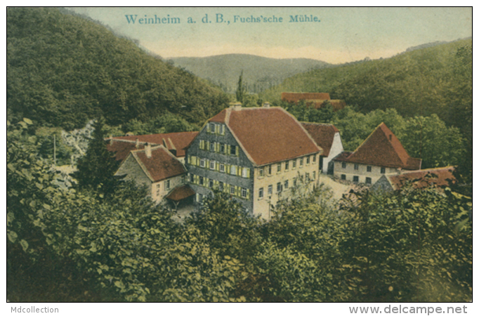 DE WEINHEIM / Fuchs'sche Mühle / - Weinheim