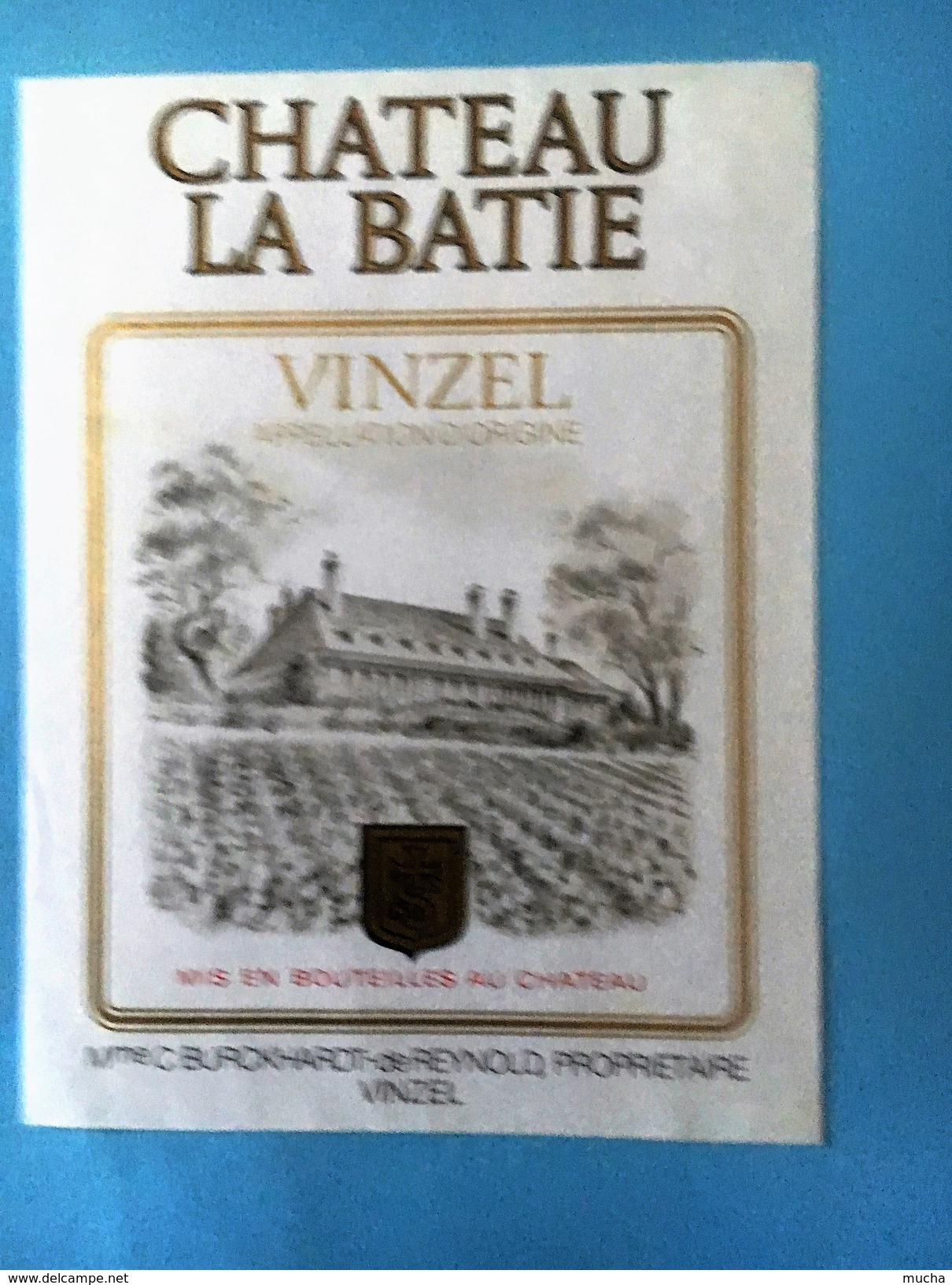 1518 - Suisse Vaud Vinzel Chateau La Batie - Autres & Non Classés