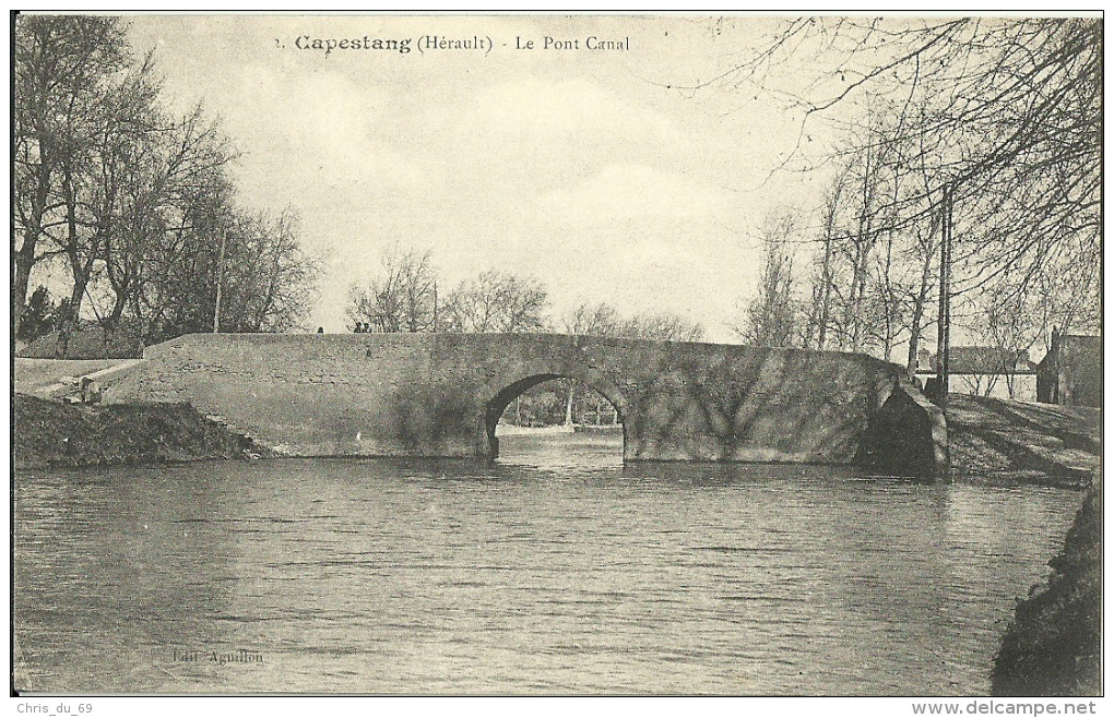 Capestang Le Pont Canal - Capestang