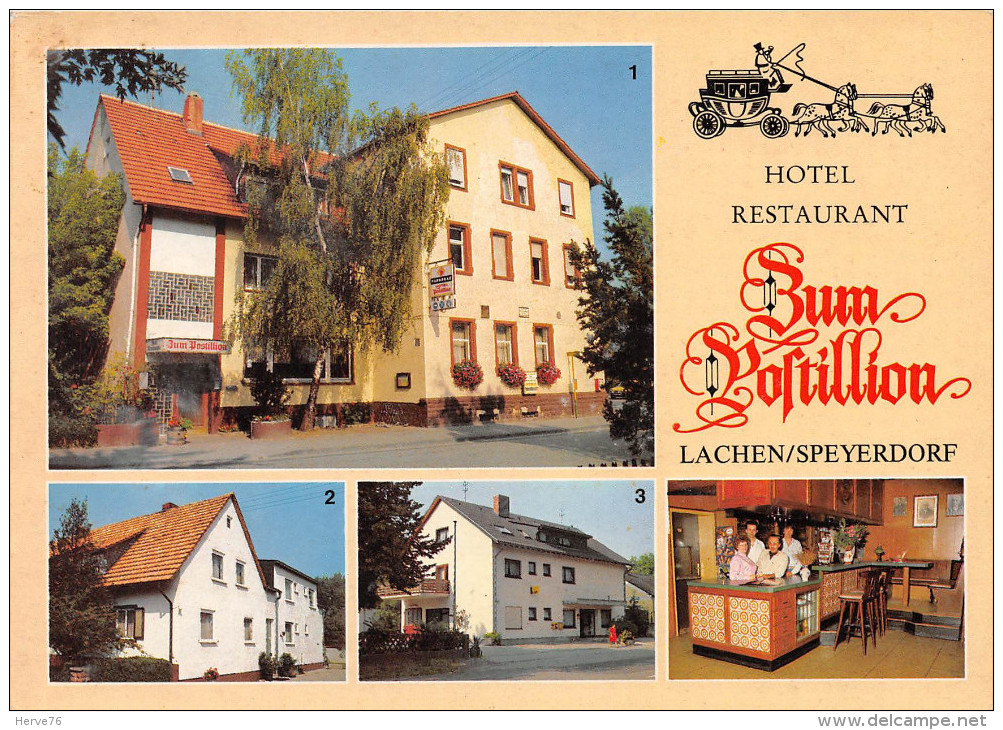 CPM - SUISSE - LACHEN - Hotel Restaurant Portillion - Lachen