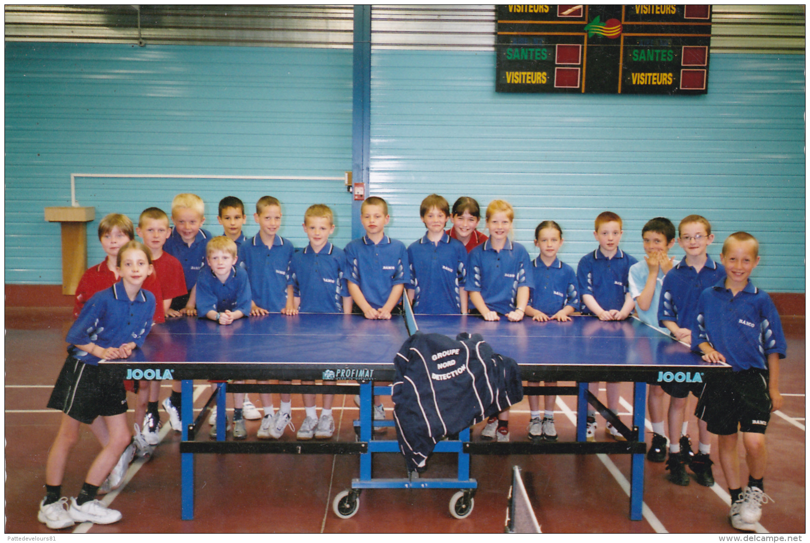 CPSM Groupe Départemental Du Nord De Détection DeTennis De Table  2005 Ping-pong Pongiste Sport - Table Tennis