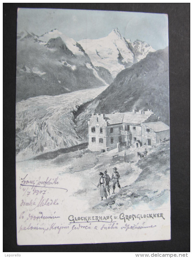 AK Heiligenblut Glocknerhaus 1907///// D*20791 - Heiligenblut