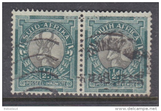 South Africa: 1947, 1/2d, Grey & Green, Used (SG114), 1/2d Charcoal & Green ( SACC 113a), Used - Used Stamps