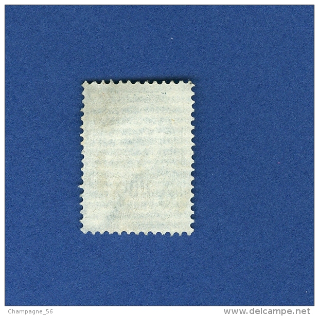 1889 / 1904 N° 44    KON 10 BLEU   OBLITÉRÉ 0.25 € - Plaatfouten & Curiosa