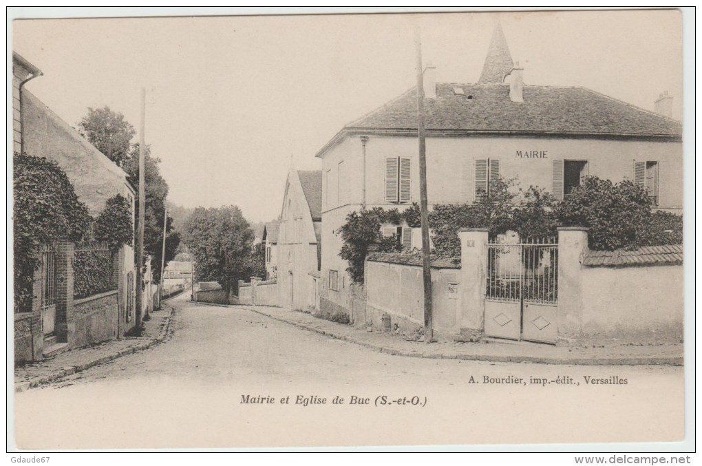 BUC (78) - MAIRIE ET EGLISE - Buc