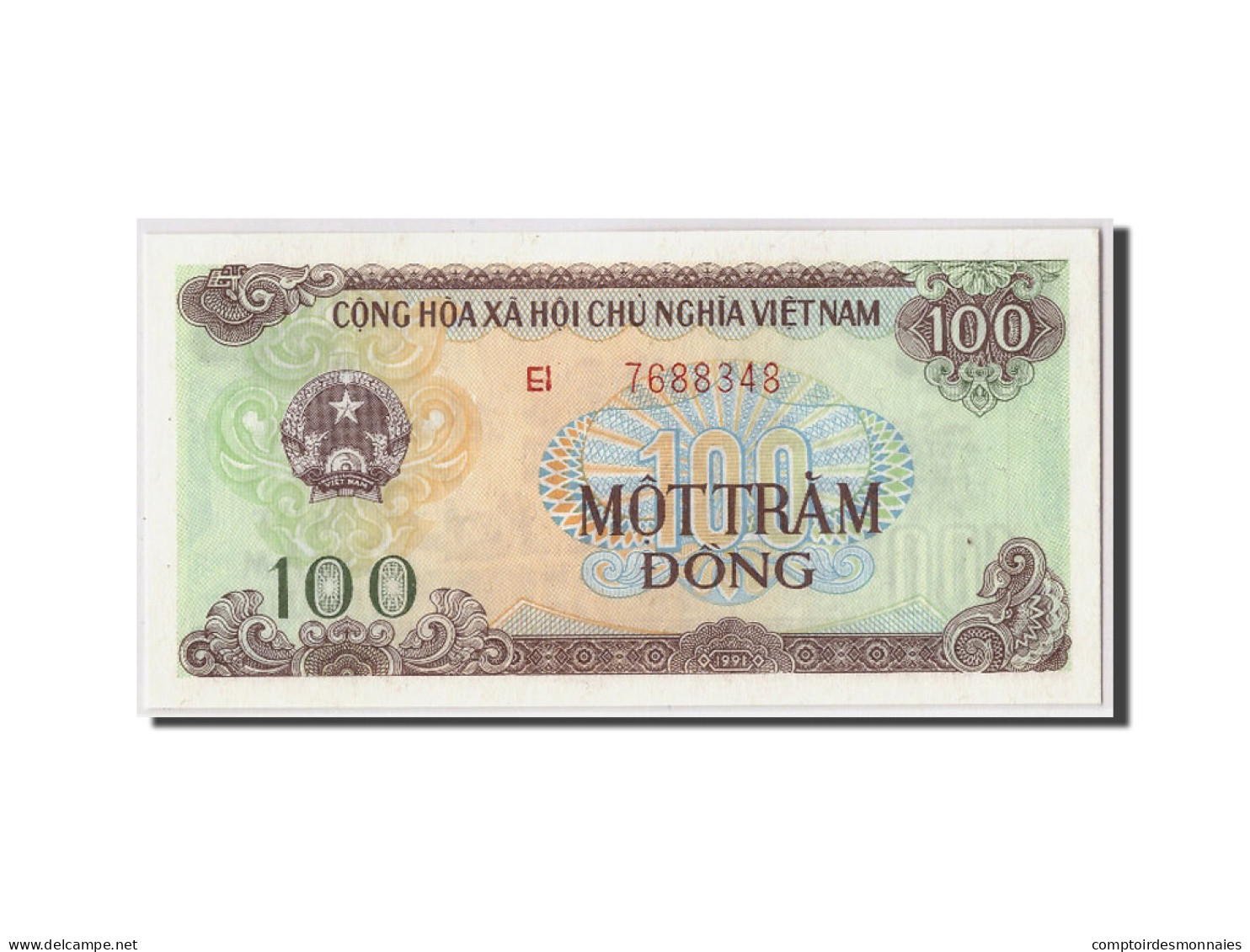 Billet, Viet Nam, 100 D<ox>ng, 1991, KM:105b, NEUF - Vietnam