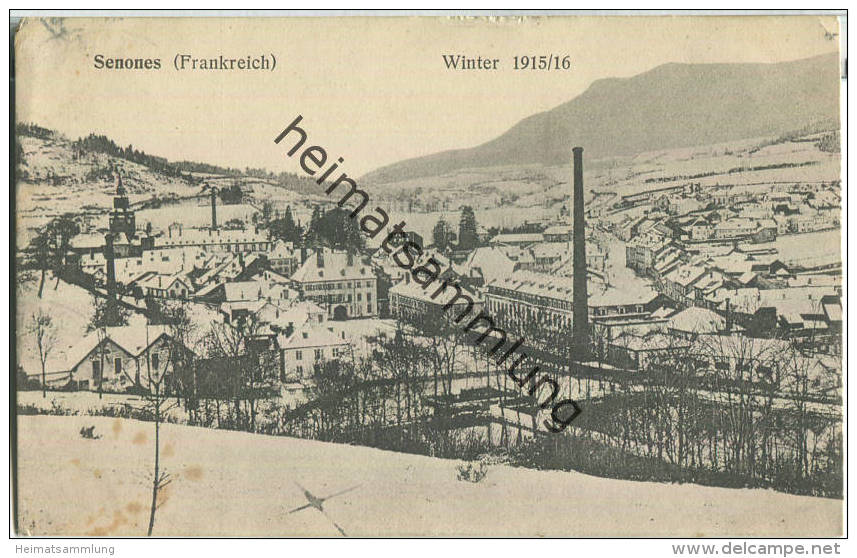 88210 Senones - Winter 1915/16 - Feldpost - Moussey