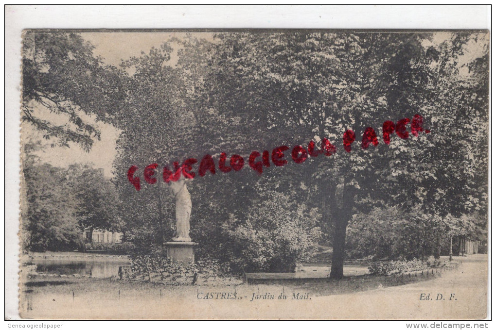 81 - CASTRES - JARDIN DU MAIL - Castres