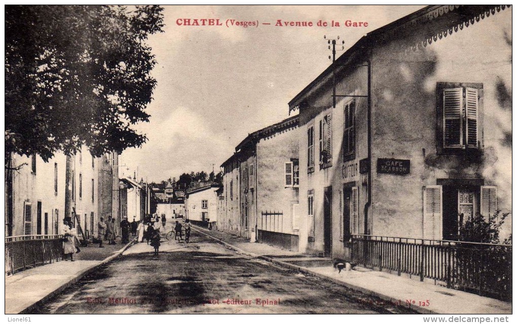CHATEL-sur-MOSELLE : (88) Avenue De La Gare - Chatel Sur Moselle