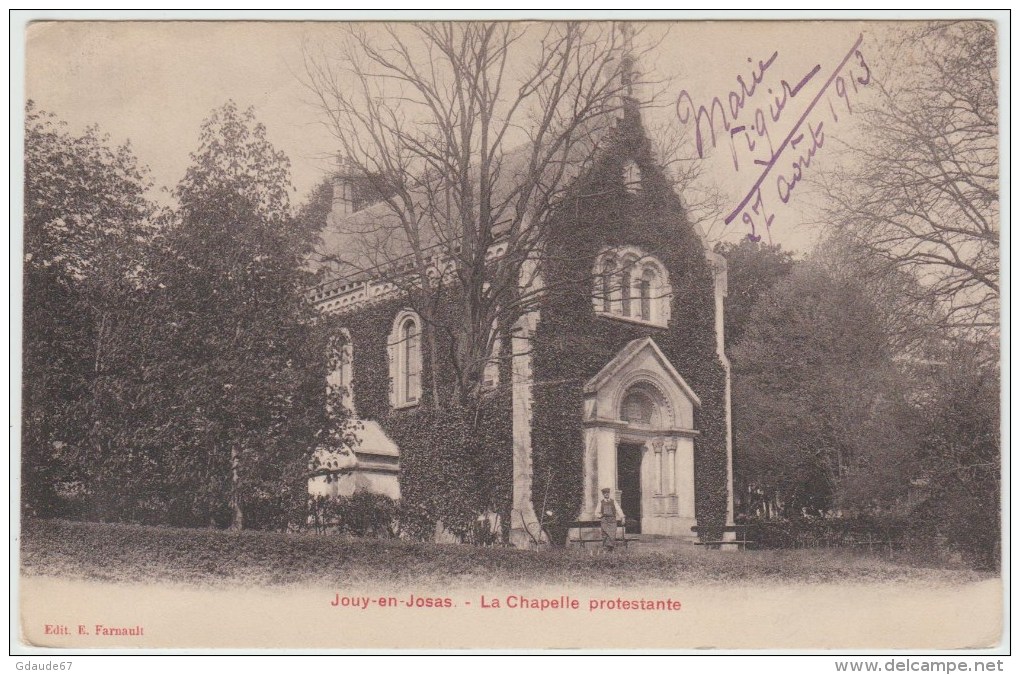 JOUY EN JOSAS (78) - LA CHAPELLE PROTESTANTE - Jouy En Josas