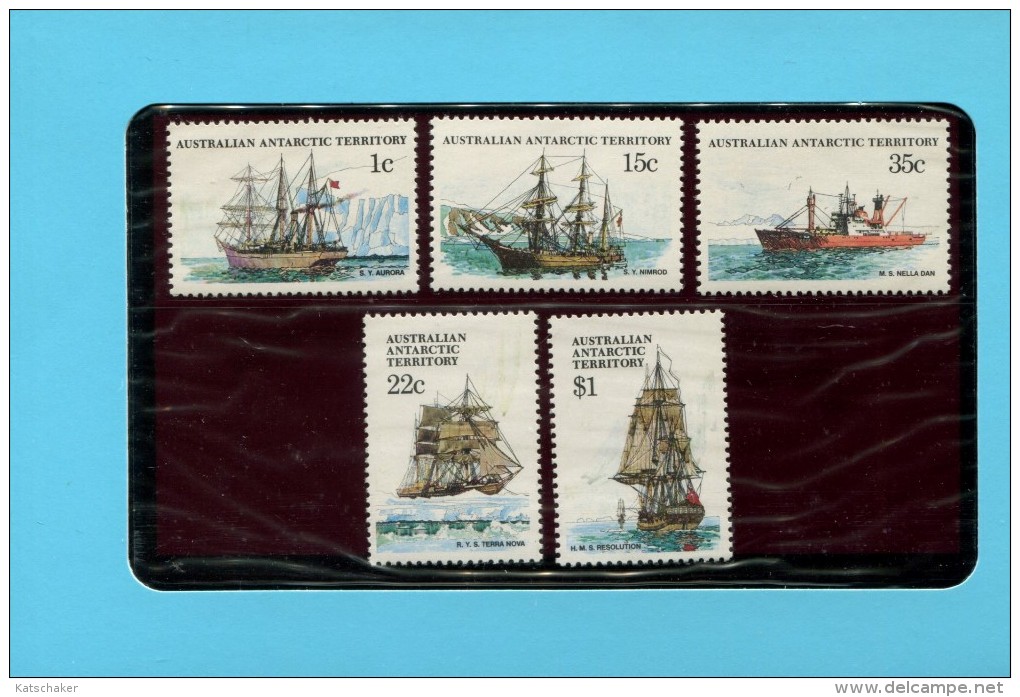 AUSTRALIAN ANTARCTIC TERRITORY 1979 1980  POSTFRIS MINT YVERT 37 38 39 40 41 42 43 44 45 46 - Ungebraucht