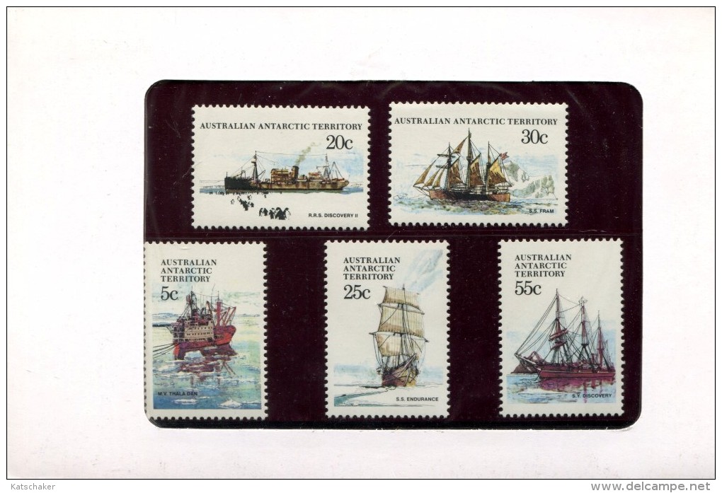 AUSTRALIAN ANTARCTIC TERRITORY 1979 1980  POSTFRIS MINT YVERT 37 38 39 40 41 42 43 44 45 46 - Ungebraucht