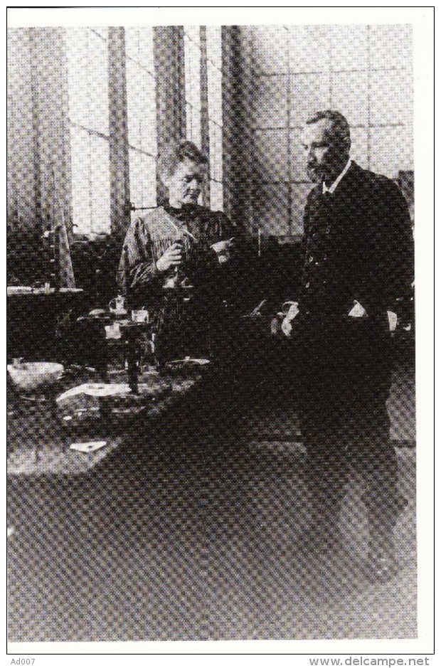 PIERRE Et MARIE CURIE- CP - PRIX NOBEL De Physique En 1903 (Radium) Et Prix NOBEL Chimie 1911 - Prix Nobel