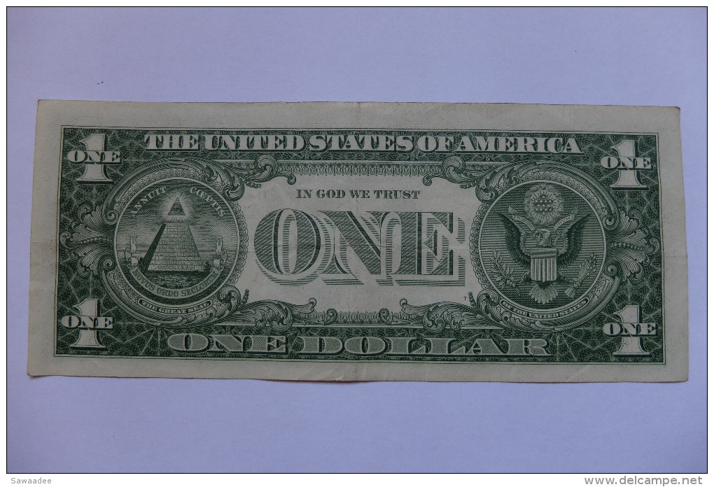 BILLET - U.S.A. - P. 419  - 1 DOLLAR - SILVER CERTIFICATE - SERIE 1957 - WASHINGTON - Certificats D'Argent (1928-1957)