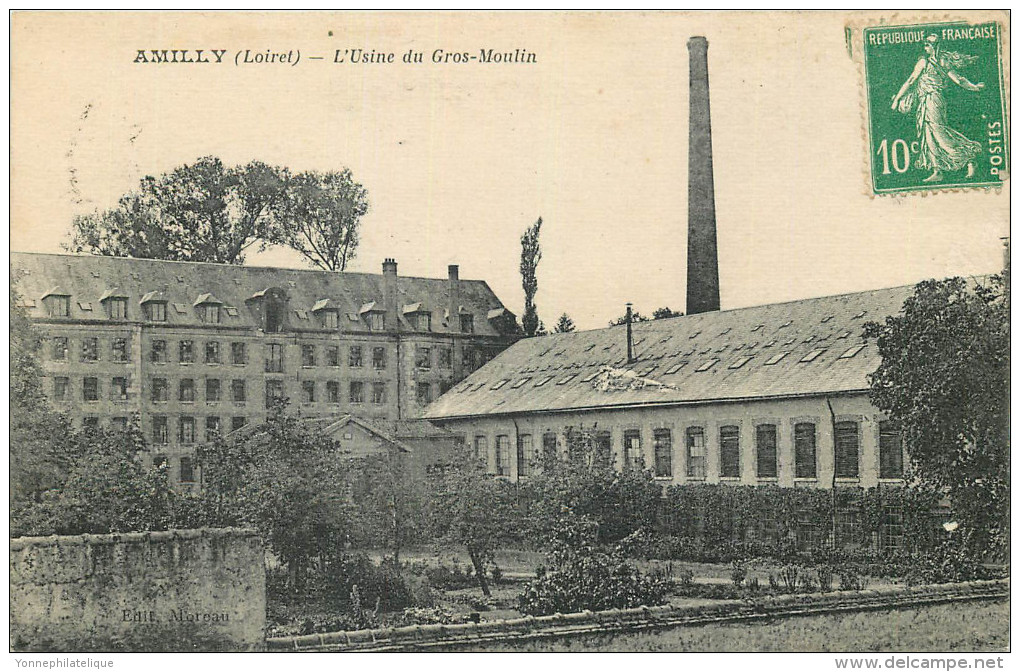 45 - AMILLY - Usine - Gros Moulin - Amilly