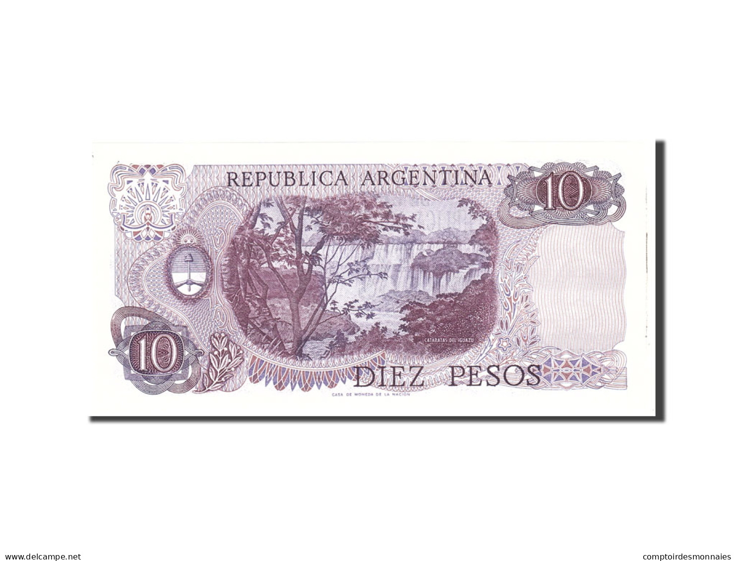 Billet, Argentine, 10 Pesos, 1976, Undated, KM:295, NEUF - Argentine