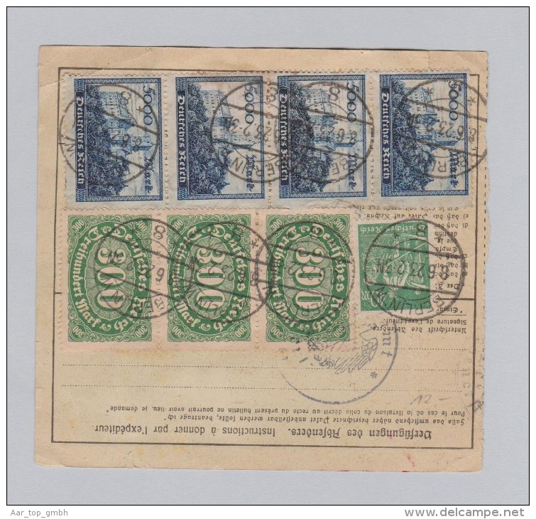 DR 1928-04-20 ESSLINGEN Paketkarte Privataufgabe Nach Zürich - Briefe U. Dokumente