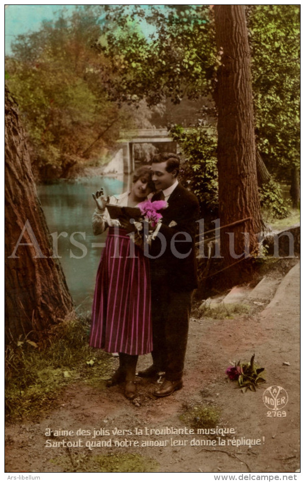 Postkaart / Postcard / CPA / Couple / Romantique / Love / Ed. A. Noyer No 2769 / 1919 - Couples
