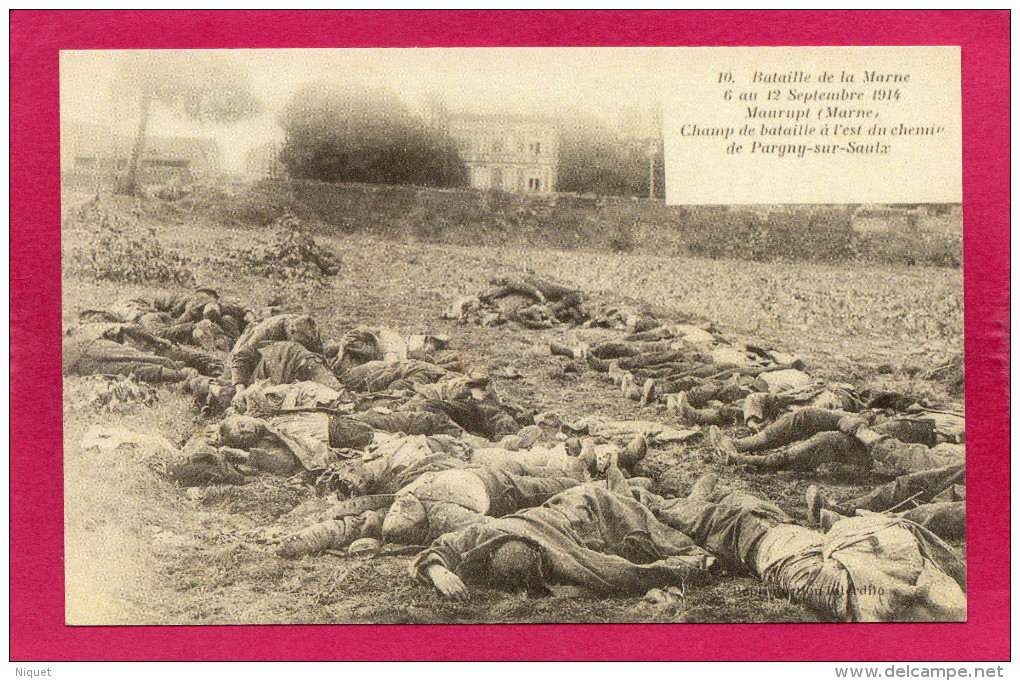 Bataille De La Marne, MAURUPT, Guerre 14-18 - Weltkrieg 1914-18